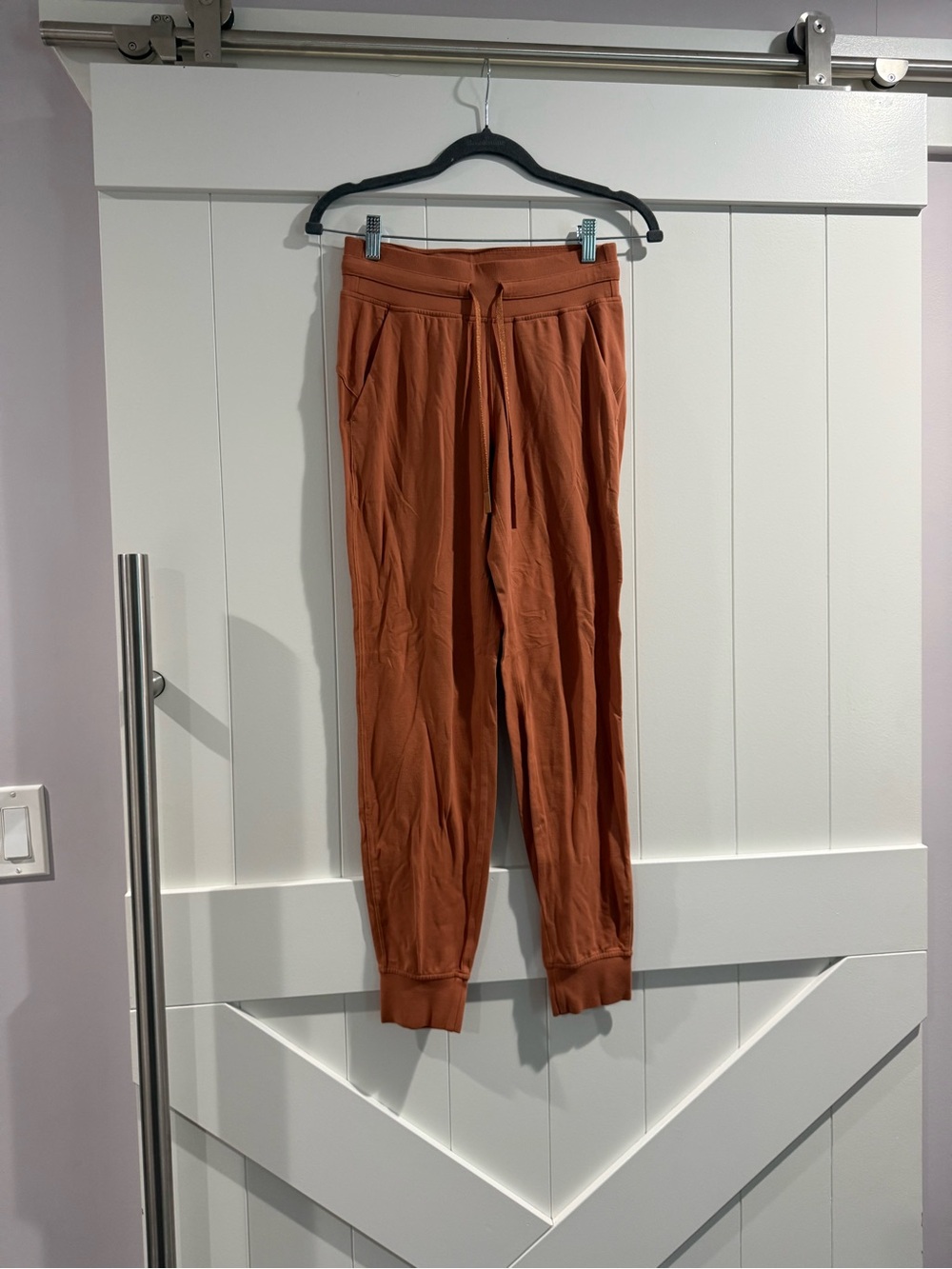 lululemon athletica Men's Rust-Orange Jogger Pants